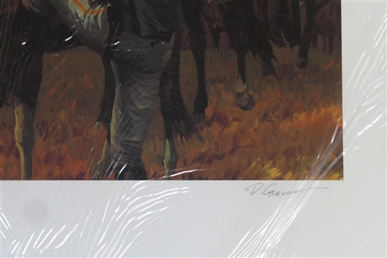 Welcome to Mosby''s Confederacy by Dale Gallon Limited Edition Artist Signed and Numbered Print 39/950 with COA - Print Measures 15 1/4 By 25 