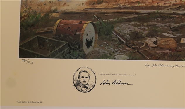 Ride to Glory by Dale Gallon Limited Edition Artist Signed and Numbered Print 880/950 - Print Measures 22 by 30 
