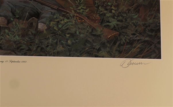 Ride to Glory by Dale Gallon Limited Edition Artist Signed and Numbered Print 880/950 - Print Measures 22 by 30 