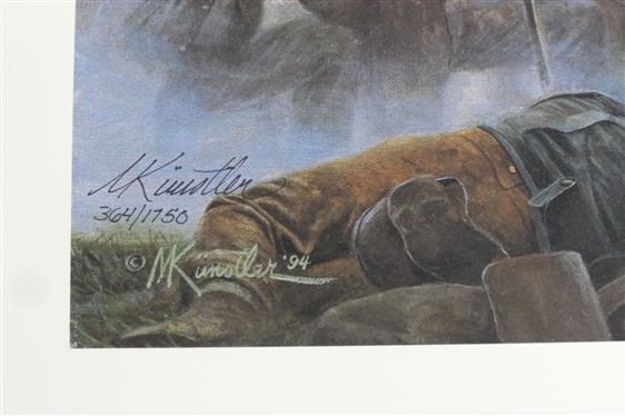 Follow Me by Mort Kunstler Limited Edition Artist Signed and Numbered Offset Lithograph364/1750 with COA - Print Measures 23 1/8 by 32 1/2