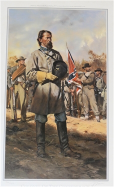 Colonel Of The Confederacy by Don Troiani Limited Edition Artist Signed and Numbered Print 906/1250 - Published by Historical Art Prints - Measures 25 1/4 By 15 3/4 