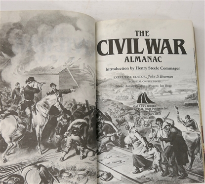 The Civil War Almanac Introduction by Henry Steele Commager - Hardcover Book with Dust Jacket and Colonel G.F.R. Henderson  - The Civil War - A Soldiers View - Edited by Jay Luvaas - Hardcover...