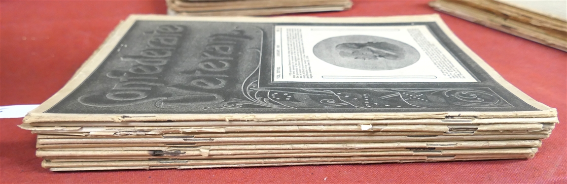 The Confederate Veteran Magazine - 1920 Full Year of Issues 