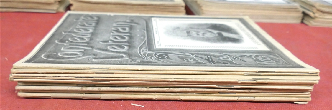The Confederate Veteran Magazine - 1921 Full Year of Issues