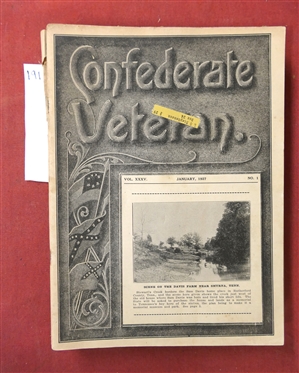 The Confederate Veteran Magazine - 1927 Full Year of Issues 