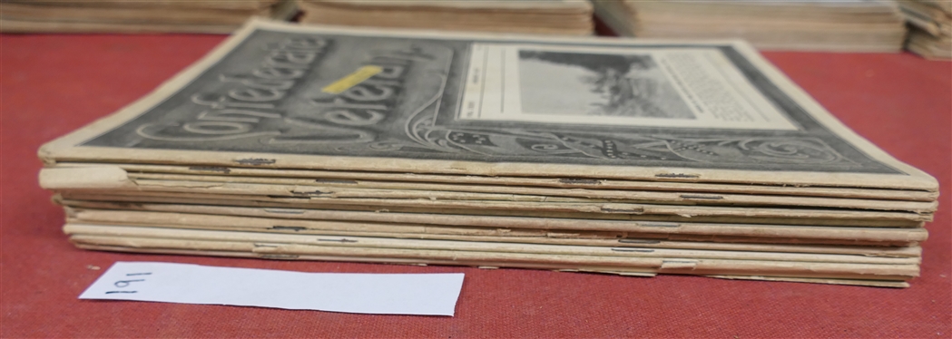 The Confederate Veteran Magazine - 1927 Full Year of Issues 