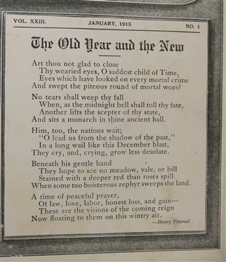 The Confederate Veteran Magazine - 1915 Full Year of Issues 
