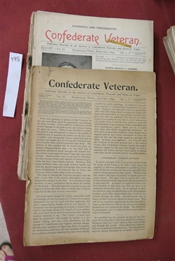 The Confederate Veteran Magazine - 1894 Full Year of Issues
