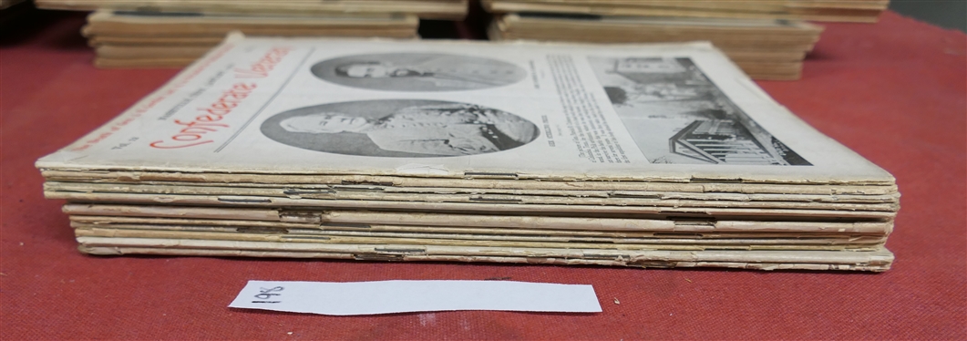 The Confederate Veteran Magazine - 1904 Full Year of Issues