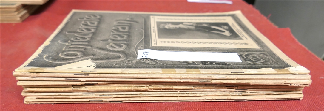 The Confederate Veteran Magazine - 1924 Full Year of Issues
