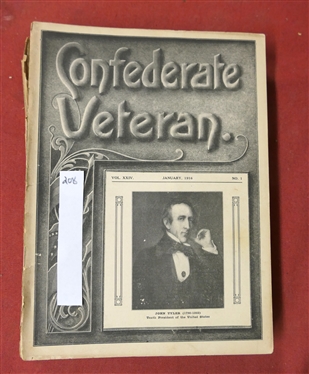 The Confederate Veteran Magazine - 1916 Full Year of Issues