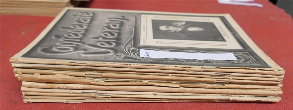 The Confederate Veteran Magazine - 1916 Full Year of Issues