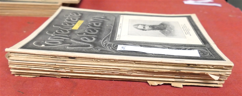 The Confederate Veteran Magazine - 1925 Full Year of Issues