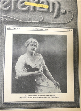 The Confederate Veteran Magazine - 1930 Full Year if Issues