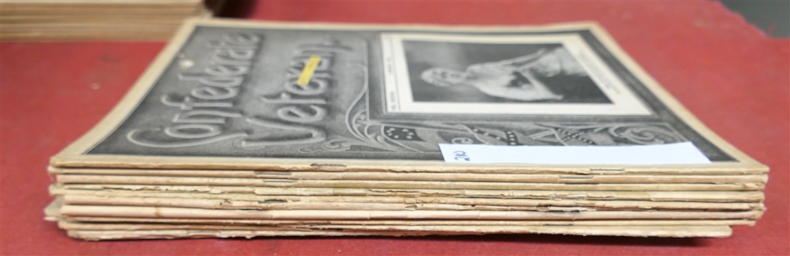 The Confederate Veteran Magazine - 1930 Full Year if Issues