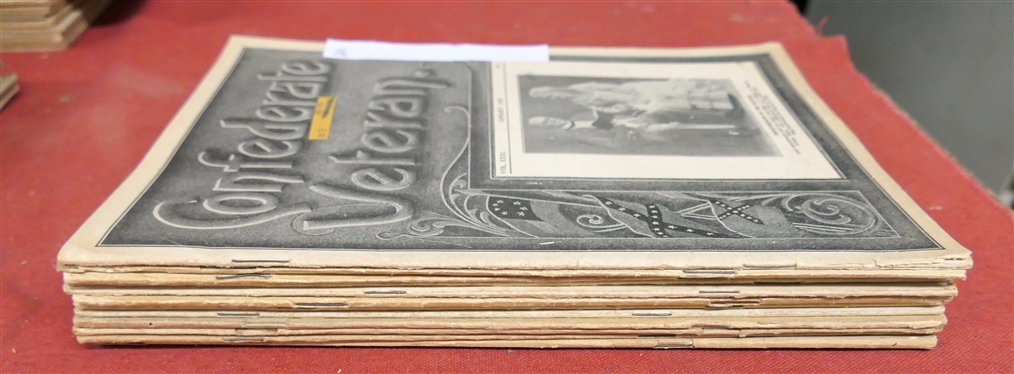 The Confederate Veteran Magazine - 1923 Full Year of Issues