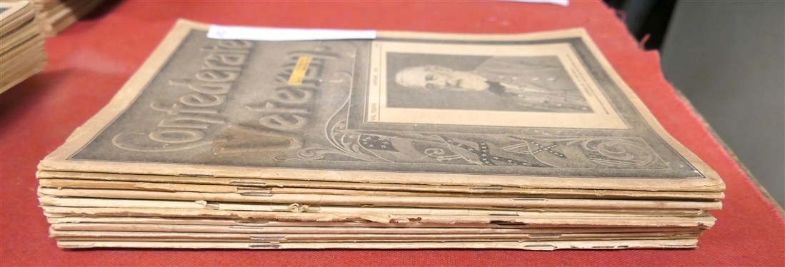 The Confederate Veteran Magazine - 1929 Full Year of Issues