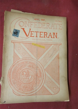 The Confederate Veteran Magazine - 1897 Full Year of Issues 