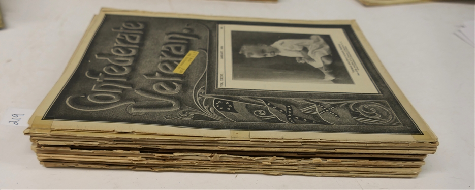 The Confederate Veteran Magazine - 1928 Full Year of Issues 