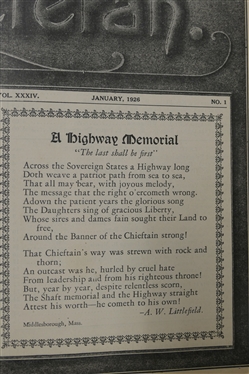 The Confederate Veteran Magazine - 1926 Full Year of Issues