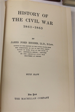 4 Hardcover Civil War Books - As They Saw Forrest Edited By Robert S. Henry -Limited Edition Author Signed First Edition  History of the Civil War - 1861-1865 by James Ford Rhodes - Latest...