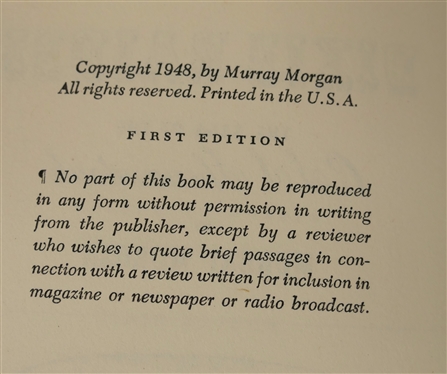 Dixie Raider - The Saga of the C.S.S. Shenandoah by Murray Morgan - First Edition Hardcover with Dust Jacket and Yankee Quaker Confederate General - The Curious Career of Bushrod Rust Johnson...