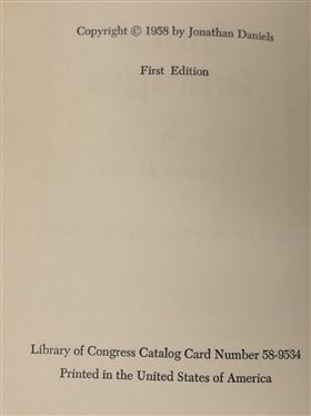 Carpetbagger''s Crusade - The Life of Albion Winegar Tourgee By Otto H. Olsen - 1965 Hardcover with Dust Jacket and Prince of Carpetbaggers by Johnathan Daniels - Author Signed and Inscribed...