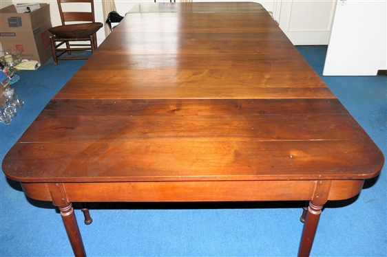 Sheraton Style Mahogany Banquet End Table- Banquet Ends Are Pegged  - Gate Leg Drop Leaf Center Table Measures 29 1/2 tall 65 by 50- Fully Extended - Banquet End Tables Measure 29 1/2 Tall 50...
