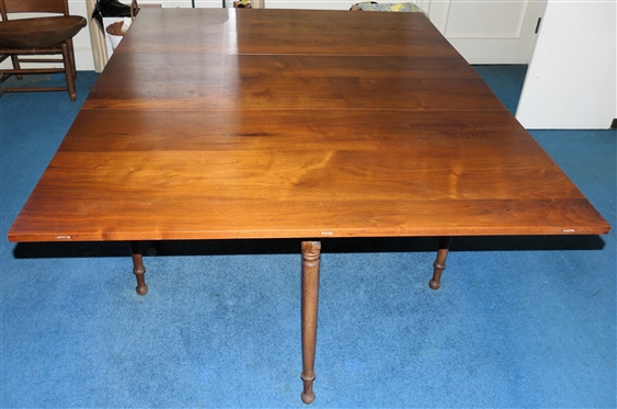 Sheraton Style Mahogany Banquet End Table- Banquet Ends Are Pegged  - Gate Leg Drop Leaf Center Table Measures 29 1/2 tall 65 by 50- Fully Extended - Banquet End Tables Measure 29 1/2 Tall 50...