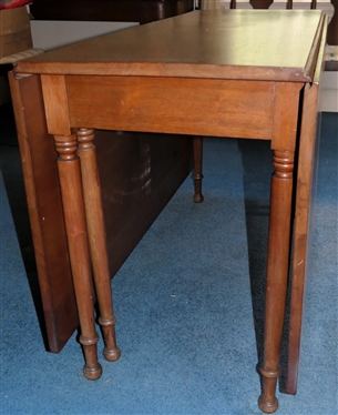 Sheraton Style Mahogany Banquet End Table- Banquet Ends Are Pegged  - Gate Leg Drop Leaf Center Table Measures 29 1/2 tall 65 by 50- Fully Extended - Banquet End Tables Measure 29 1/2 Tall 50...