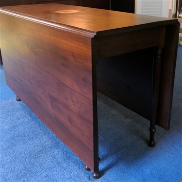 Sheraton Style Mahogany Banquet End Table- Banquet Ends Are Pegged  - Gate Leg Drop Leaf Center Table Measures 29 1/2 tall 65 by 50- Fully Extended - Banquet End Tables Measure 29 1/2 Tall 50...