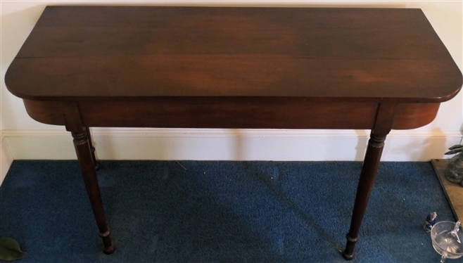 Sheraton Style Mahogany Banquet End Table- Banquet Ends Are Pegged  - Gate Leg Drop Leaf Center Table Measures 29 1/2 tall 65 by 50- Fully Extended - Banquet End Tables Measure 29 1/2 Tall 50...