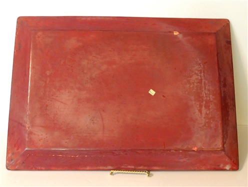 Artesian Made Mexican Folk Art Tray- Birds and Animals - Tray Measures 20 3/4 by 14 1/2