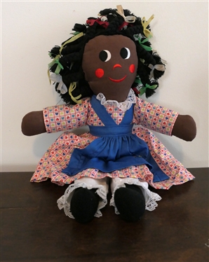 Ninkie A Gambina Doll - African American Doll with Colorful Braided Hair By  C.V. Gambina, Inc. New Orleans, LA - Doll Measures 16