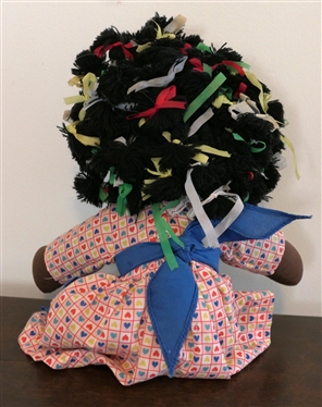 Ninkie A Gambina Doll - African American Doll with Colorful Braided Hair By  C.V. Gambina, Inc. New Orleans, LA - Doll Measures 16