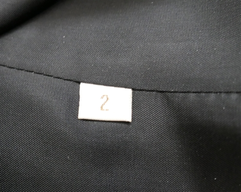 Doncaster Black Wool Suit - Jacket Size 2, Skirt Size 4, Trousers Size 2  - Jacket with  Elevated Buttons / Knot Closures - All in Original Plastic Garment Bags