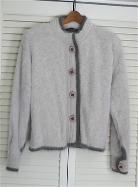 Venesha Angora Wool Jacket - Size Small 