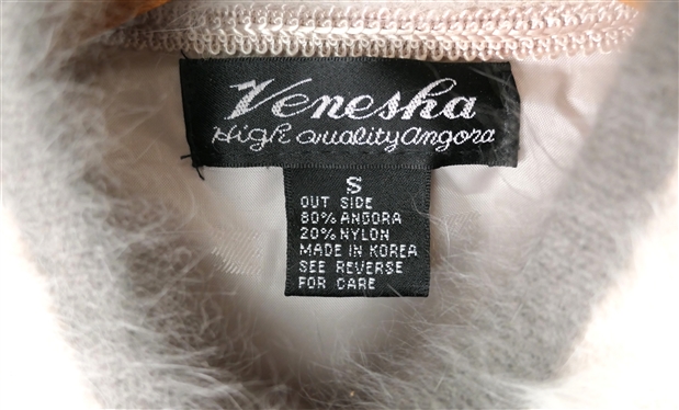 Venesha Angora Wool Jacket - Size Small 