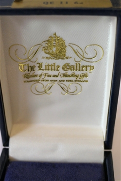 14kt Yellow Gold Necklace with Pearls in Original Box - Necklace is 24 Long 