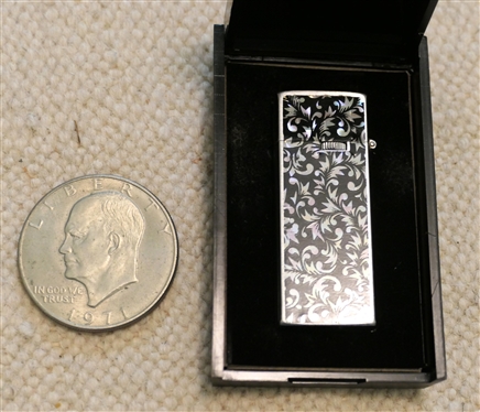 1971 Eisenhour Dollar and Marxman Slim Lighter in Original Box