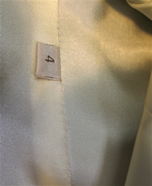 Doncaster Black Velvet Pant Suit with Cream Satin Lining - Jacket and Pants Size 4 