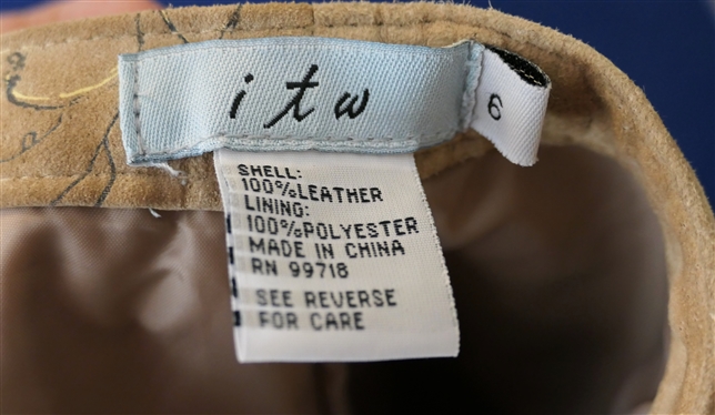 ITW Suede Leather Pants, Size 6, Emanuel - Emanuel Ungaro Silk Shell - New with Tags Size 6, and Emanuel Cardigan Sweater - Made in Hong Kong Size 8 