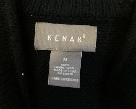 Tessuto Black Column Dress - Size 8 and Kenar Sweater Coat - Seize Medium - 100% W00l