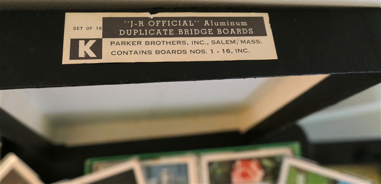 Duplicate Bridge Boards - J-R Official Aluminum - Numbers 1 - 24 
