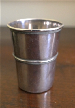 Reed & Barton Sterling Silver Shot Glass - Number 8 - Measures 2 1/4 Tall 