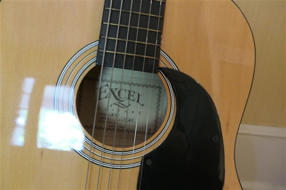 Excel Acoustic Guitar with Soft Case
