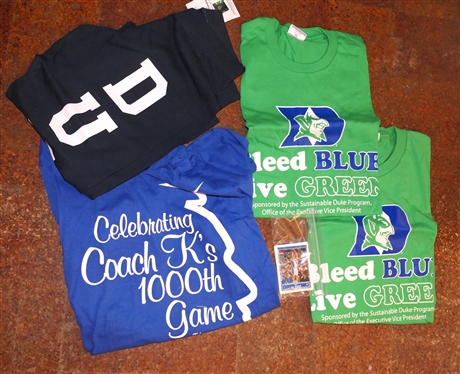 J.J Redick - Former Duke Player NBA Rookie Cards, Other Rookie Cards, and Duke University T Shirts - Celebrating Coach K''s 100th Game, Sustainable Duke Program, 