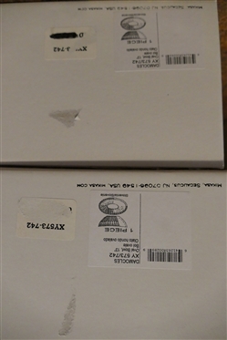 Mikasa Centerpiece Bowl, Gorham Lady Anne 9 Salad Bowl, 2 Mikasa Damoclese Oval Bowls, Lenox Crystal Bud Vase, and   Lenox Rose Blossom Vase - All New in Original Boxes / Packaging 
