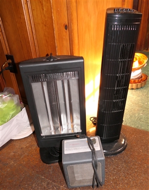 3 Space Heaters - Westpoint, Toastmaster, and Other Oscillating 