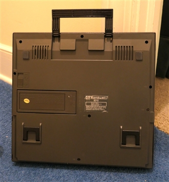 Bondwell B310 Superslim Laptop Computer - with Instruction Manual, Charger, Battery , Manual, and Instructions for Quicken and MS - DOS 5 